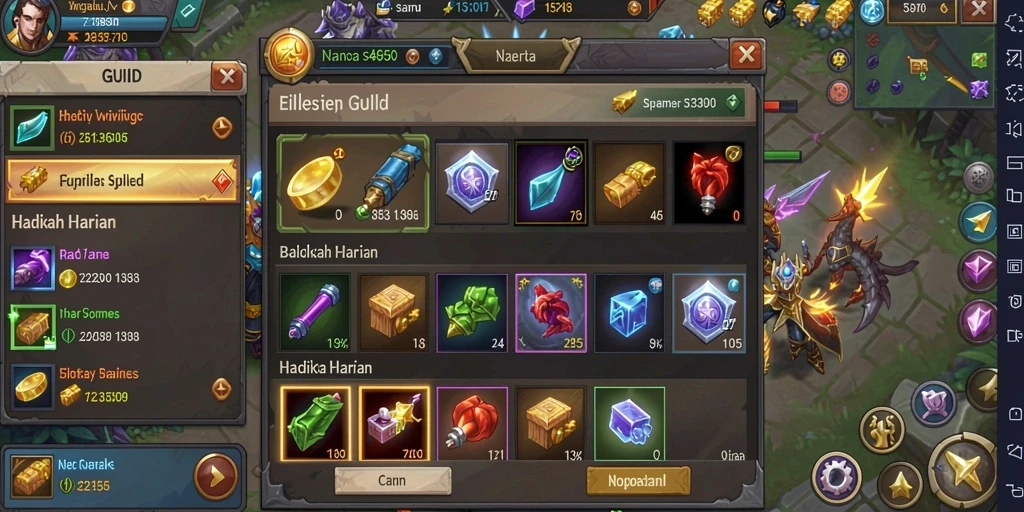 ppv88 - Screenshot menunjukkan tampilan multiplayer yang seru.
